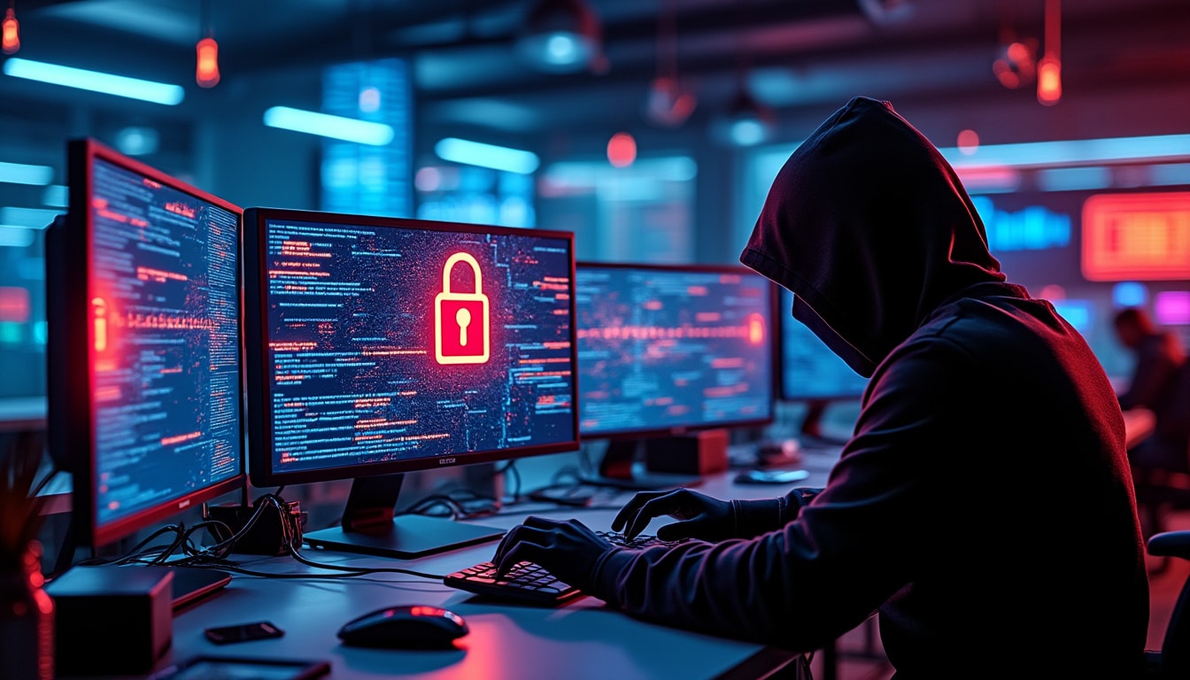analyse de l'impact des ransomware sur le chiffrement malveillant des fichiers en entreprise, avec un focus sur les enjeux et solutions dans le secteur de la sécurité internet.