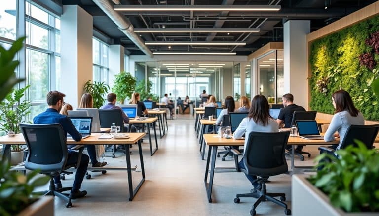découvrez comment l'open space peut améliorer la concentration des salariés et renforcer la stratégie business de votre entreprise grâce à un environnement de travail optimisé.