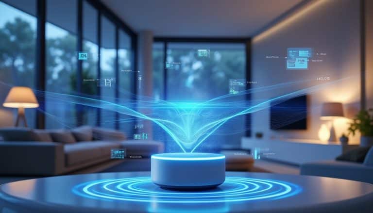 découvrez comment l'assistant vocal s'intègre parfaitement à la domotique domestique pour transformer votre environnement high-tech en un espace intelligent et connecté.