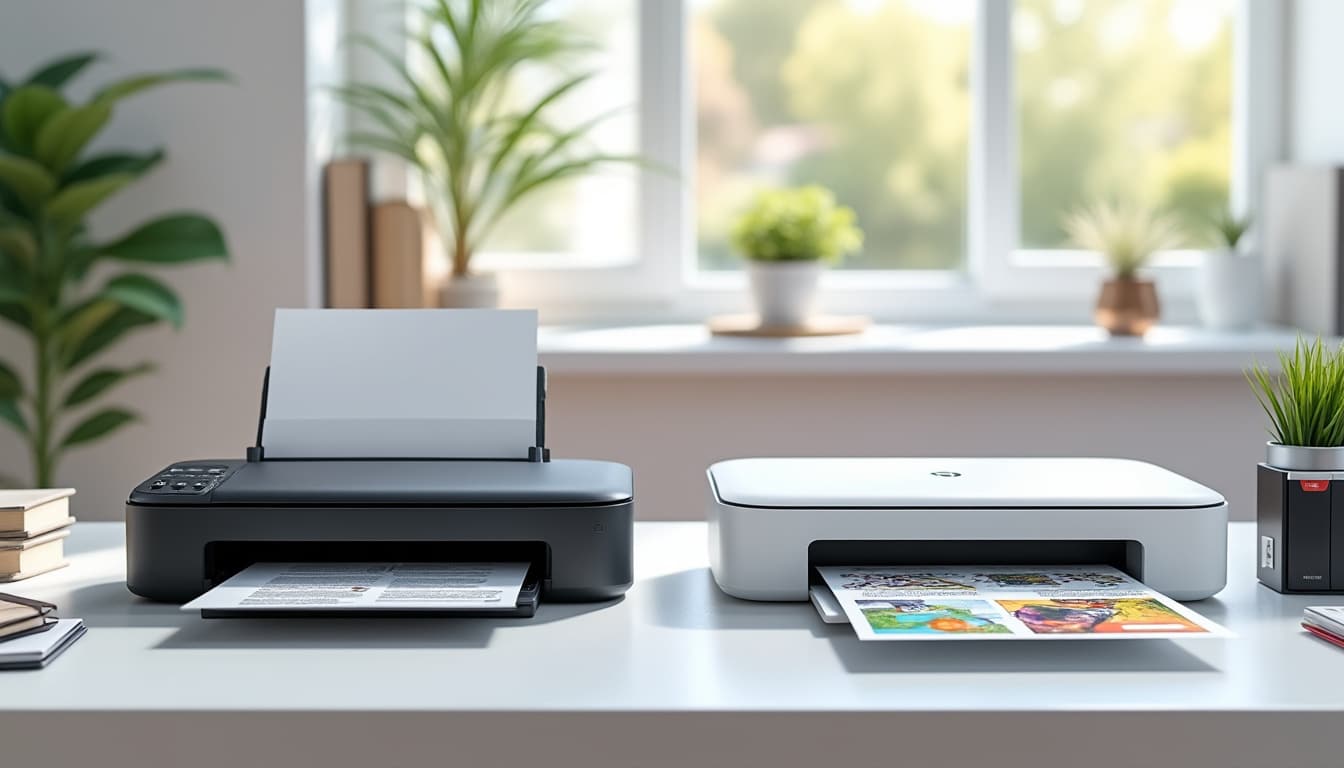 découvrez les différences entre imprimante laser et jet d’encre : coûts, qualité d’impression et usages pour choisir le modèle adapté à vos besoins.